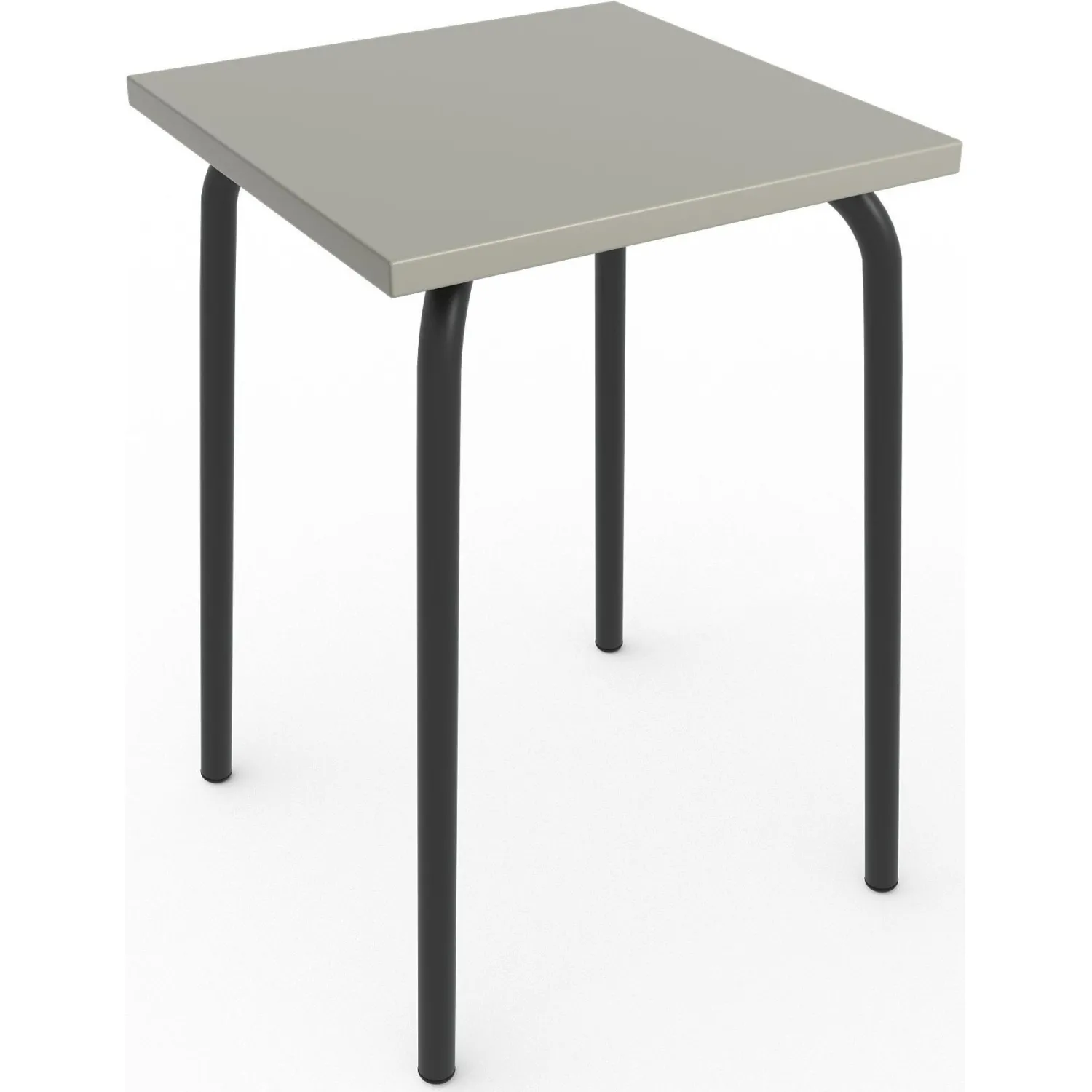 Табурет MET_Urban серый/черный