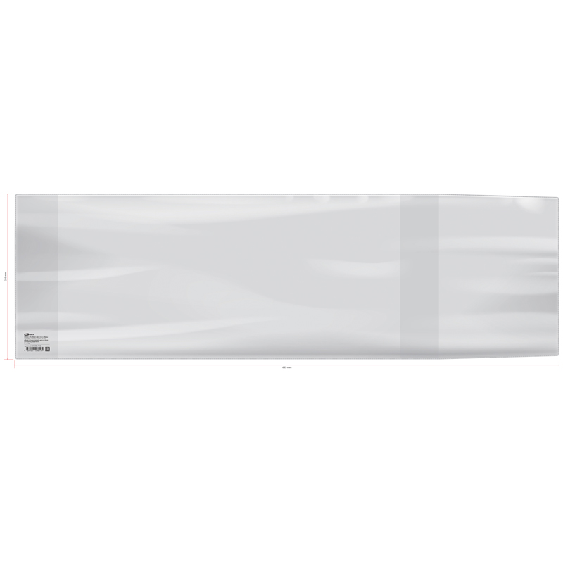 Обложка 210*685 для альбомов, горизонтальная, универсальная, ArtSpace, ПВХ 120мкм, ШК