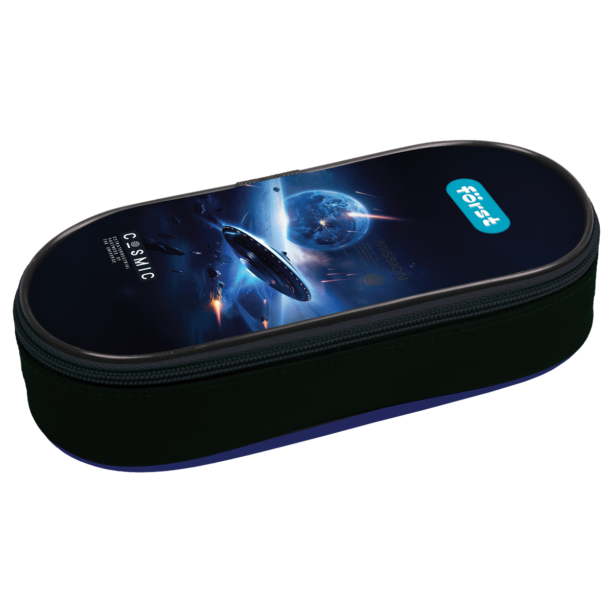 Пенал корпусный 1 отделение, 220*90*45 Först "Cosmic", полиэстер