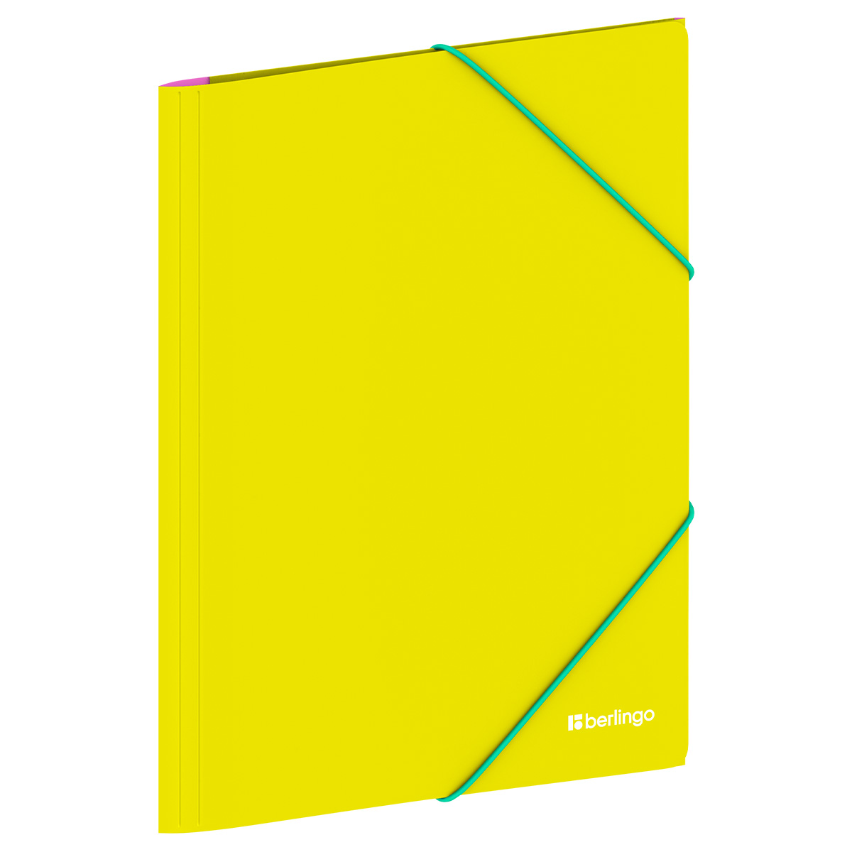Папка на резинке Berlingo "Raze" А4, 600мкм, желтая