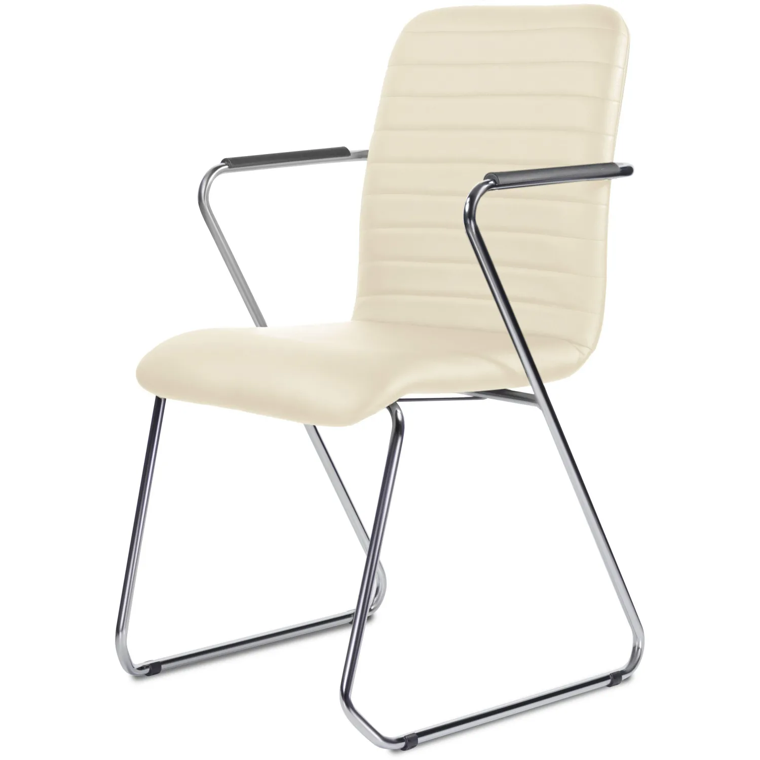 Стул БМФ Easy Chair Честер каркас хром кз бежевый