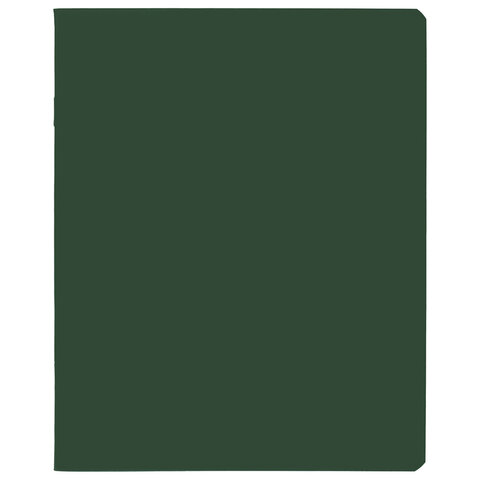 Тетрадь А5 96 л., HATBER, скоба, клетка, Soft-touch ламинация, SoloMatte "Малахит", 092749, 96Т5лВ1