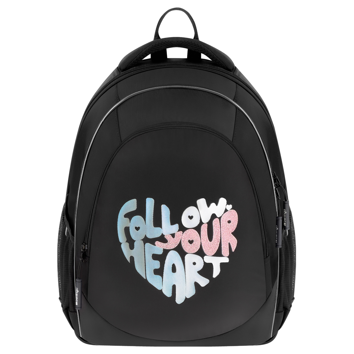 Рюкзак Berlingo NeoFlex "Follow your heart" 37*29*17,5см, 3 отделения, 2 кармана, эргономичная спинка