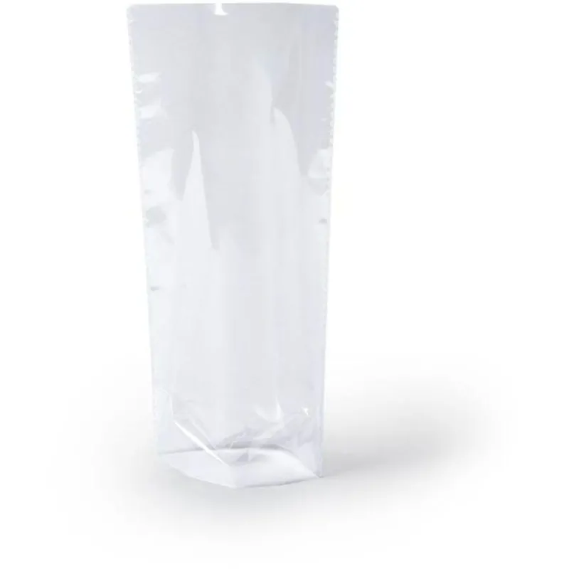 Пакет БОПП 150х320 мм донная складка 40мм (в развор. 80мм) 40мкм 200шт/уп