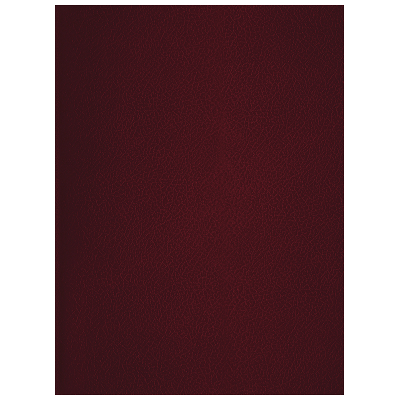 Тетрадь 96л., А4 клетка BG, бумвинил, бордовый