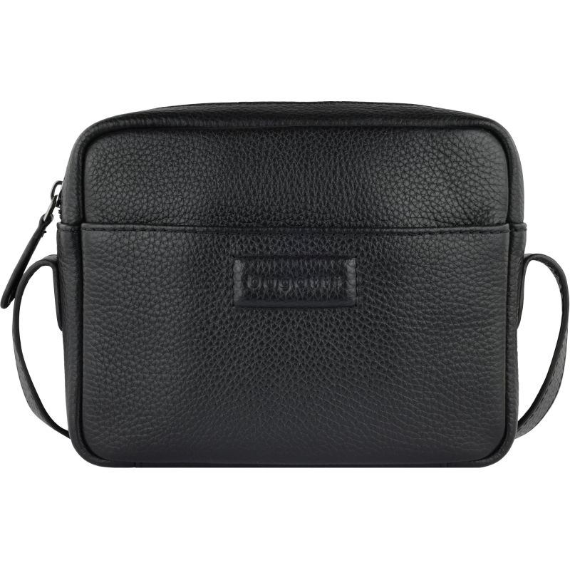 Сумка кросс-боди жен BUGATTI Elsa,черн,волов кожа/полиэс,19х5,5х14 49460301