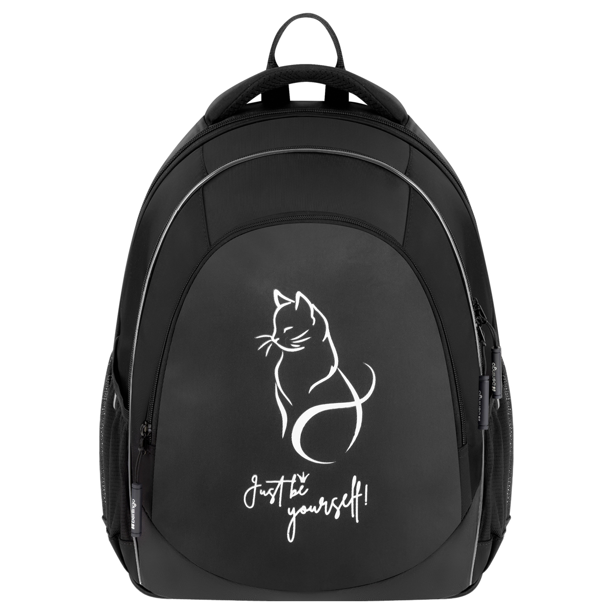 Рюкзак Berlingo NeoFlex "Just be yourself" 37*29*17,5см, 3 отделения, 2 кармана, эргономичная спинка