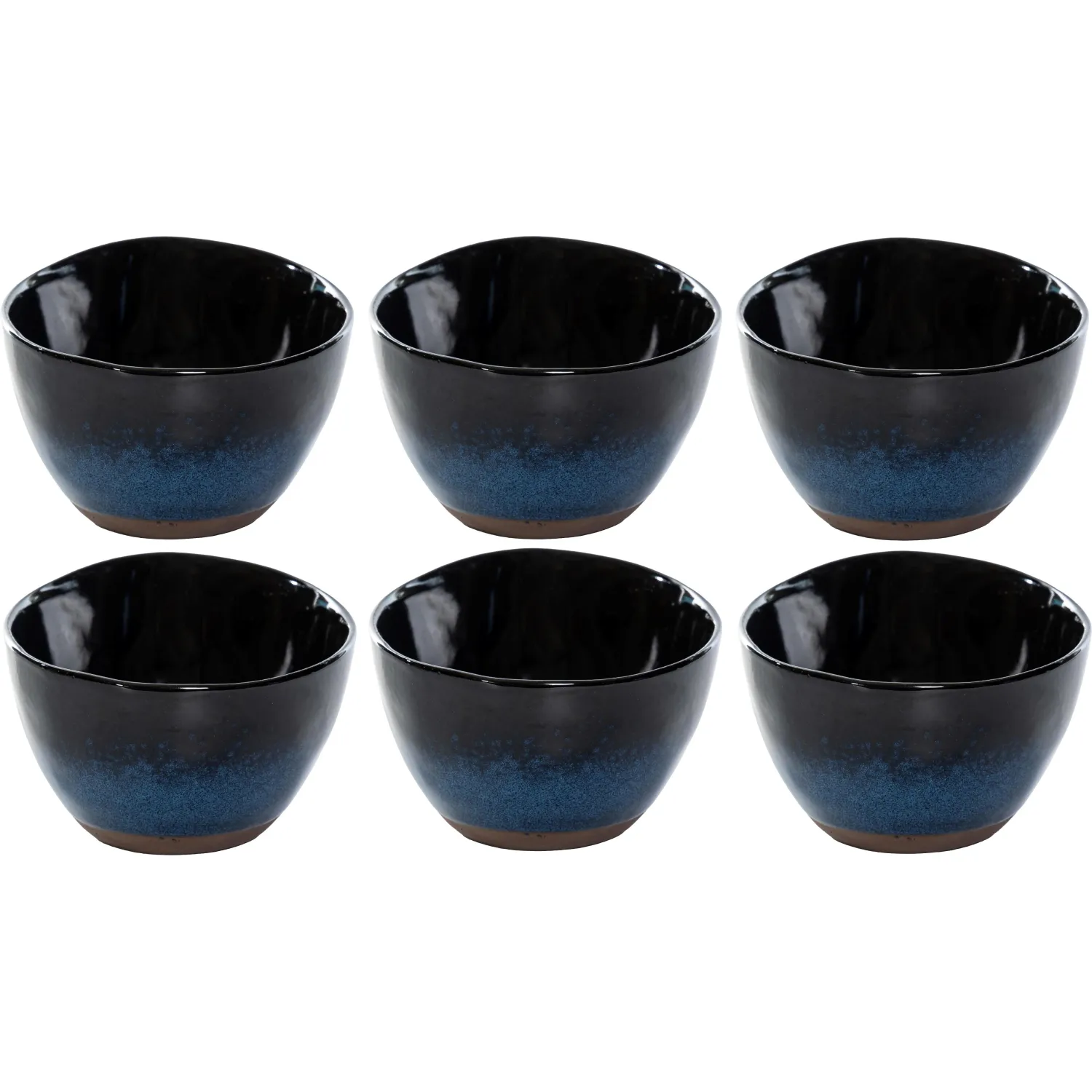 Набор тарелка глубокая 190х180мм 520мл, ПУРАН, 6шт в упак. арт.209-27014