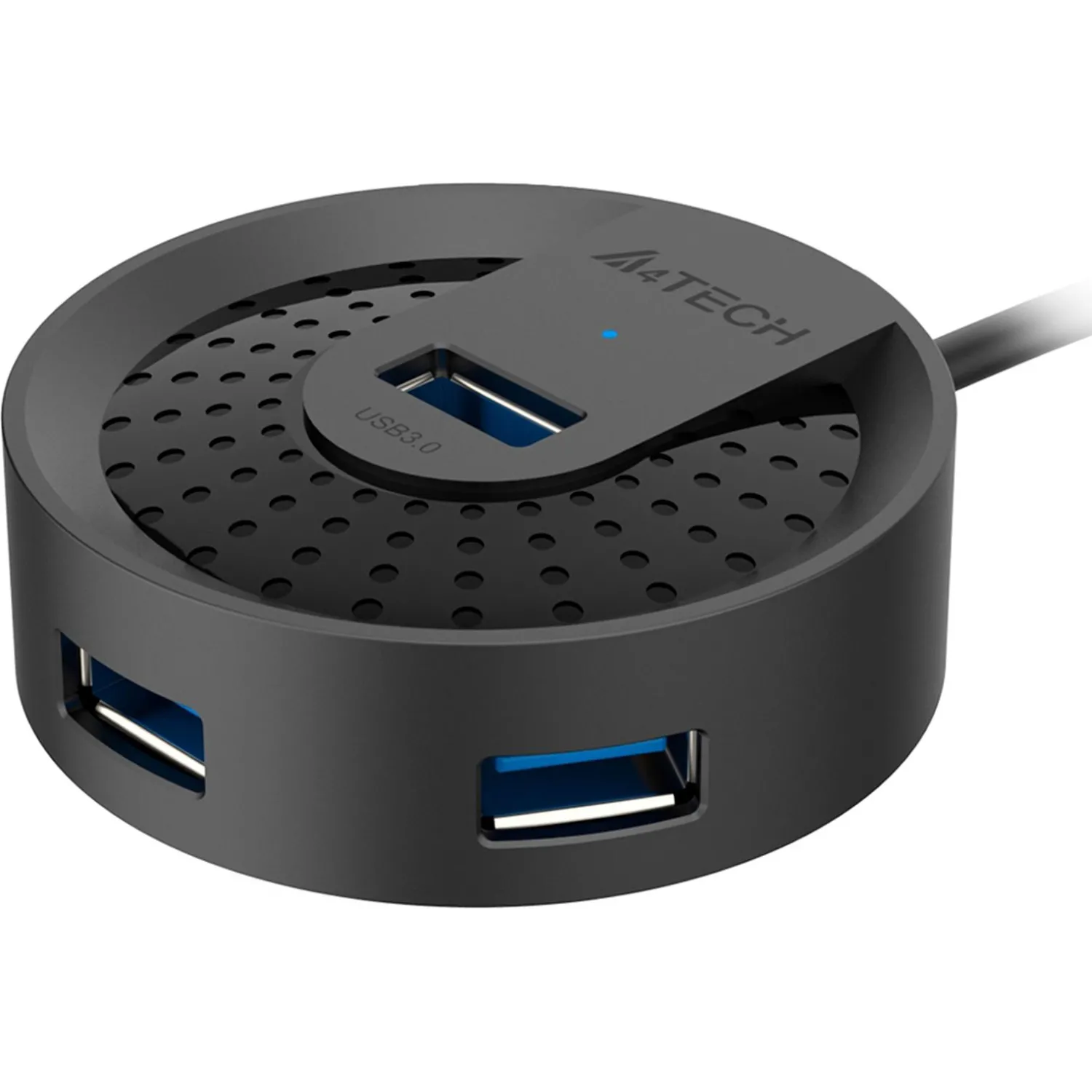 Разветвитель USB 3.0 A4Tech HUB-30C 4порт. черный