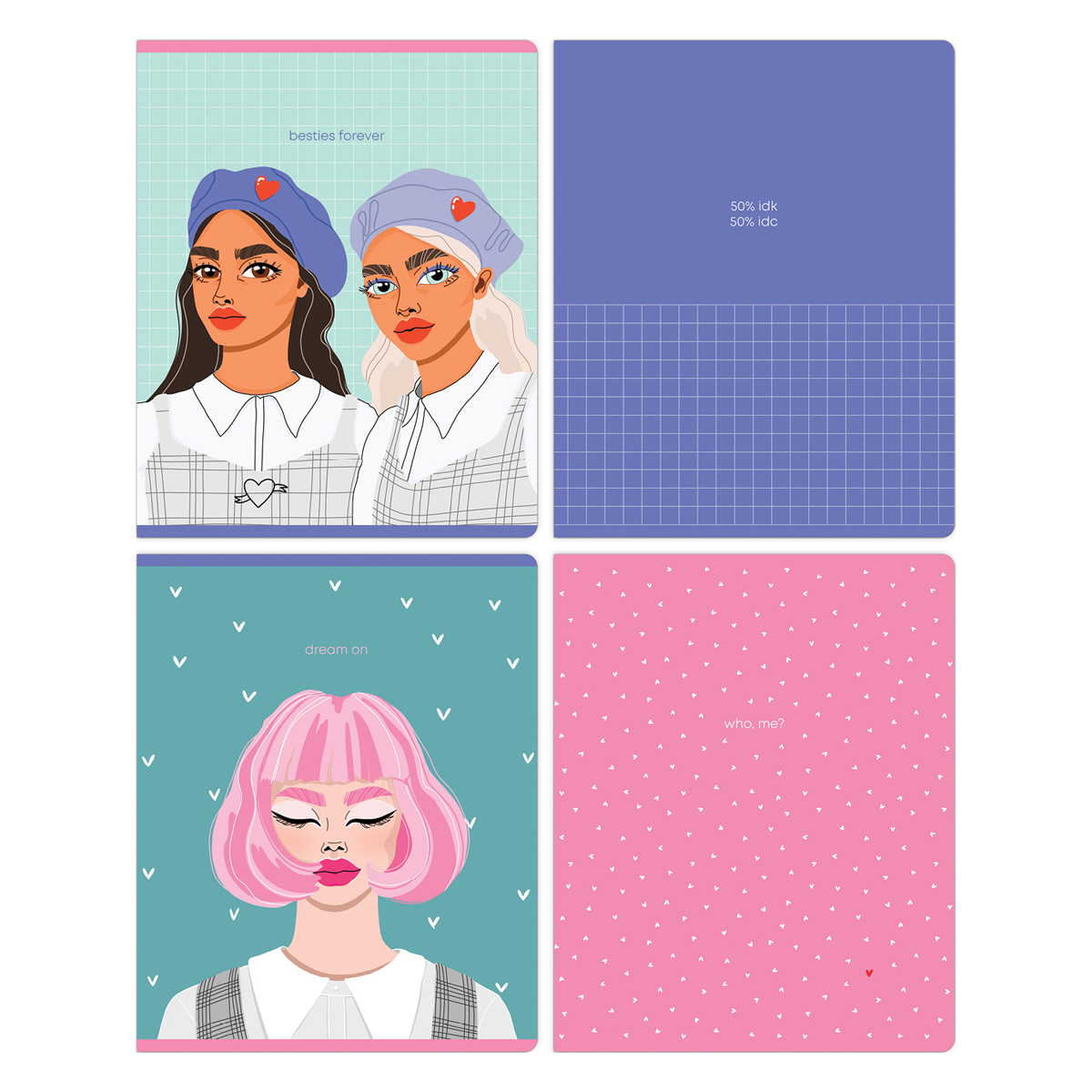 Тетрадь 48л., А5, клетка Greenwich Line "Лучший друг", матовая ламинация, 70г/м2