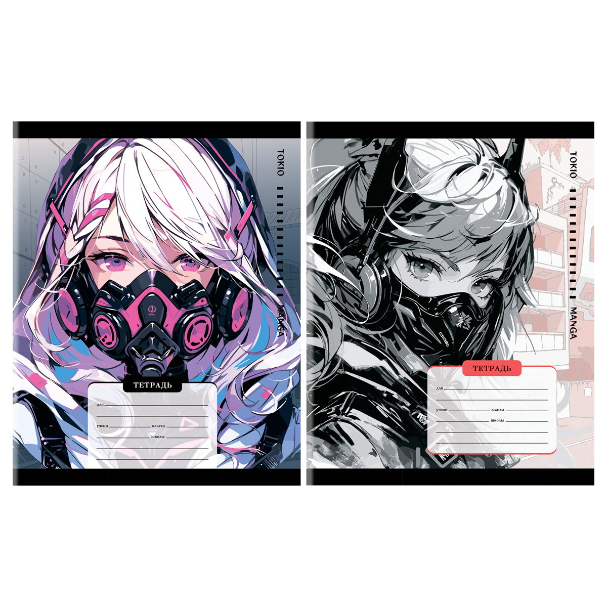 Тетрадь 12л., линия MESHU "Anime"