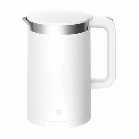 Чайник XIAOMI Mi Smart Kettle Pro, 1,5л, поддержание температуры, двойные стенки, бел, BHR4198GL