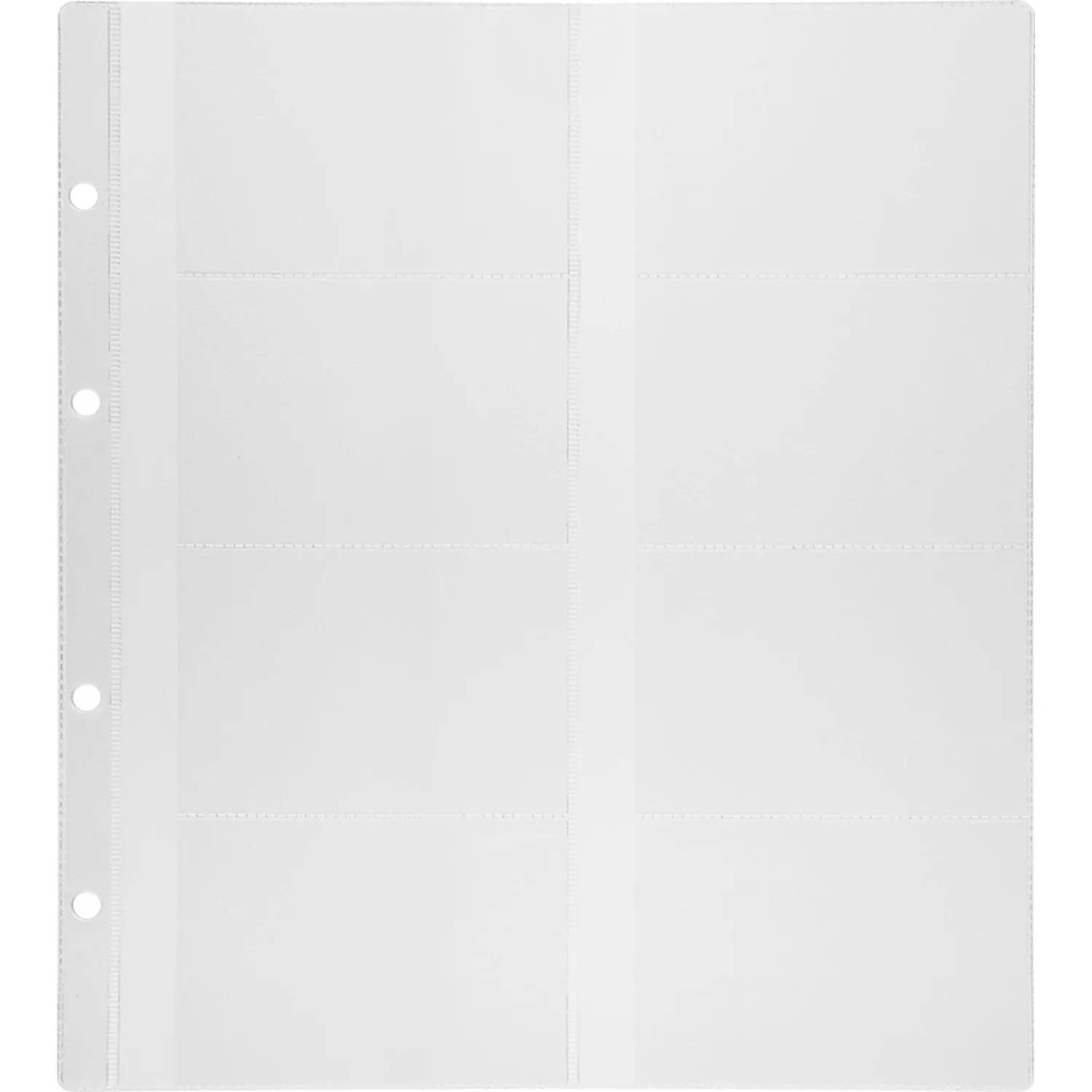 Вкладыш для визитниц на 8 карточек, 60х98 мм для арт 329708 1069/4