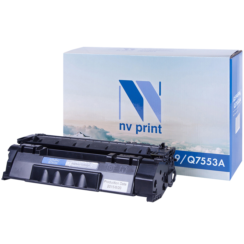 Картридж совм. NV Print Q5949A/Q7553A черный для HP LJ 1160/1320/3390/3392/P2014/P2015/M2727