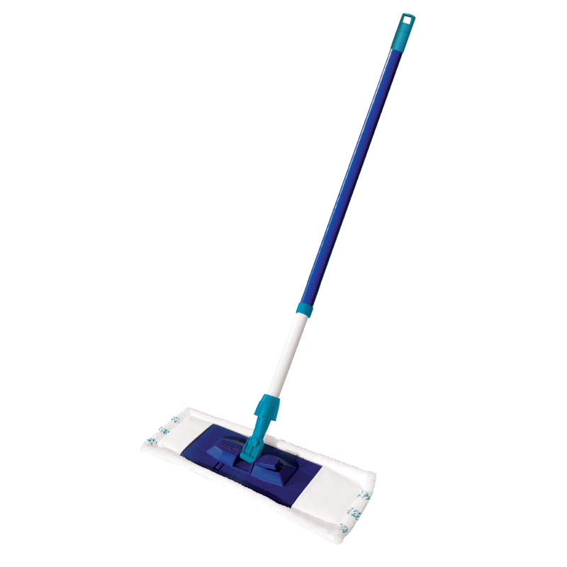 Швабра York "Smart" с держателем 40,5*10,5см, телескоп. ручка 130см, еврорезьба, МОП микрофибра