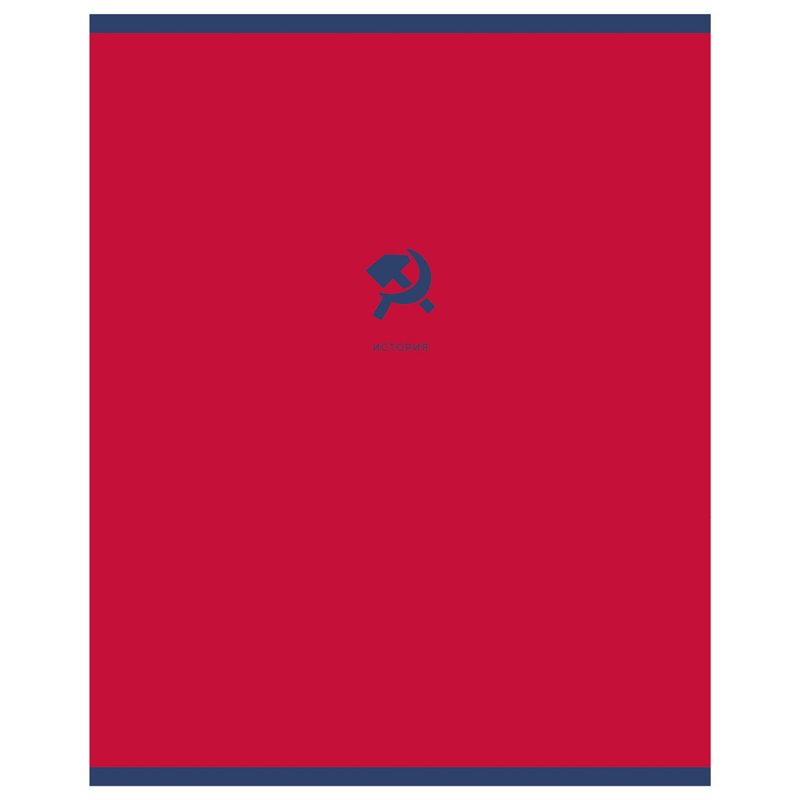 Тетрадь предметная 48л. BG "Monocolor. Element" - История, ламинация soft-touch, выборочный лак, 70г/м2