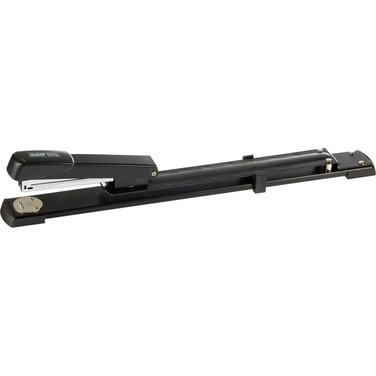 Степлер-брошюровщик Выбор есть, до 25 листов, черный