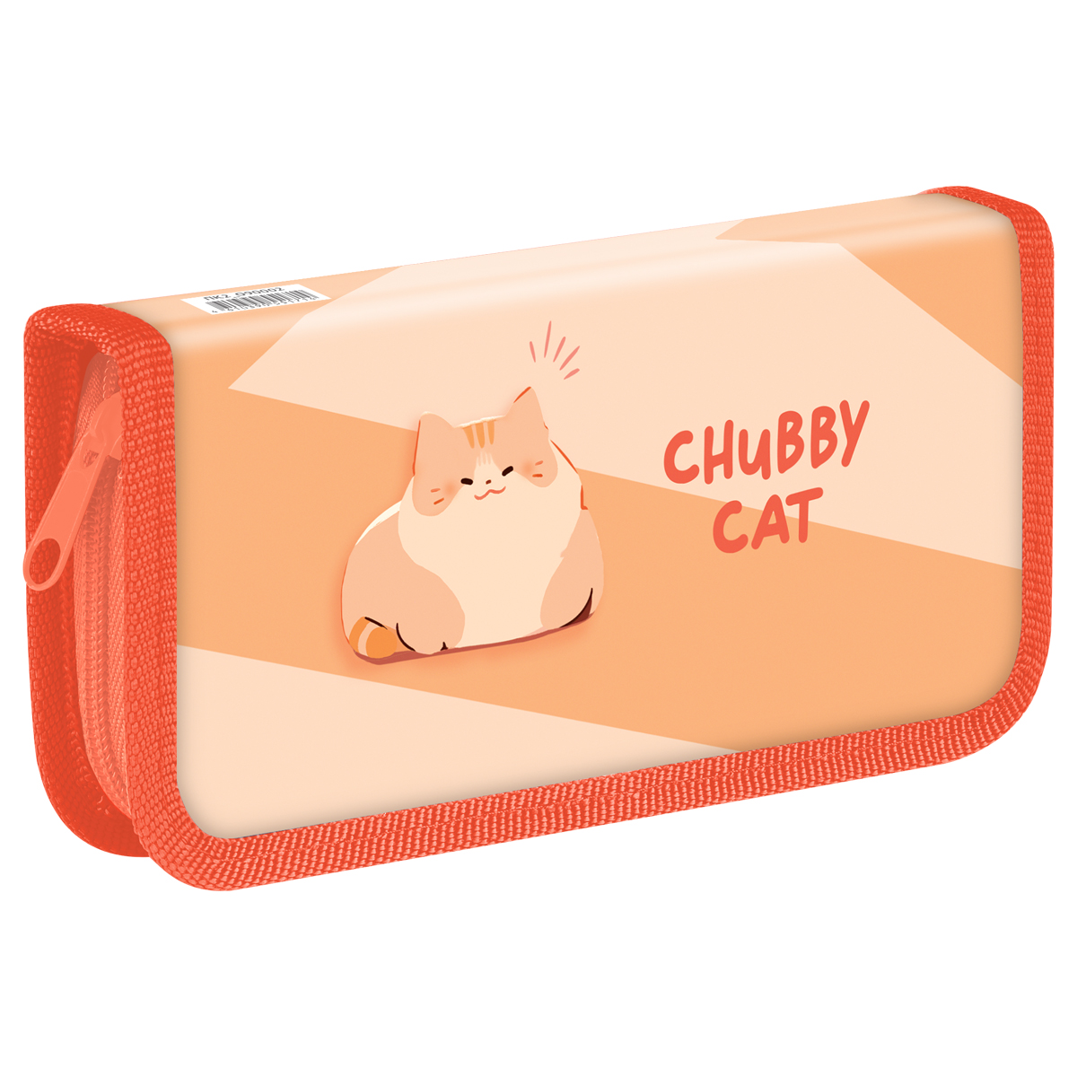 Пенал 1 отделение, 190*90 ArtSpace "Chubby cat", ламинированный картон