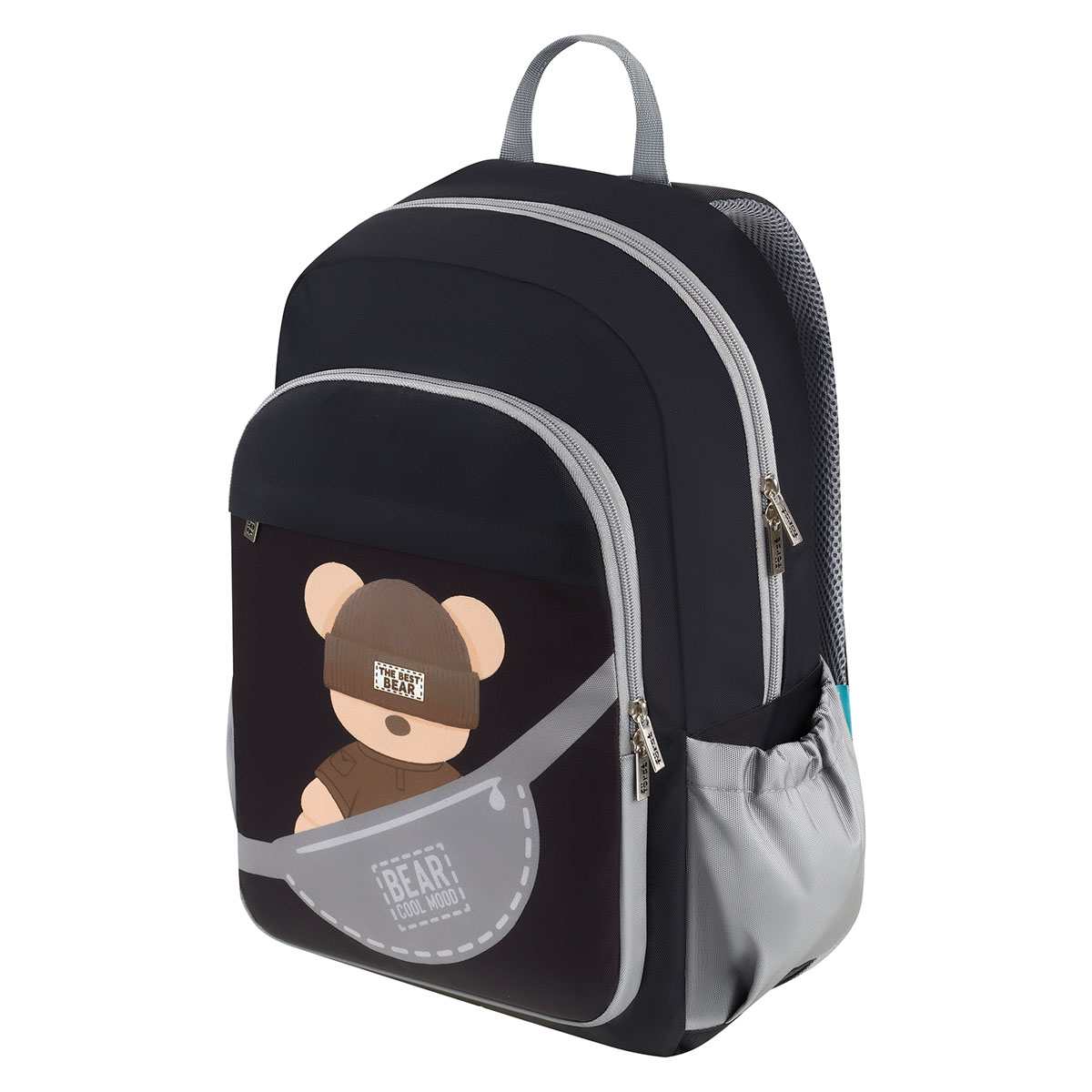 Рюкзак Först Easy Start "Teddy bear" 44*31*14см, 2 отделения 3 кармана, уплотненная спинка