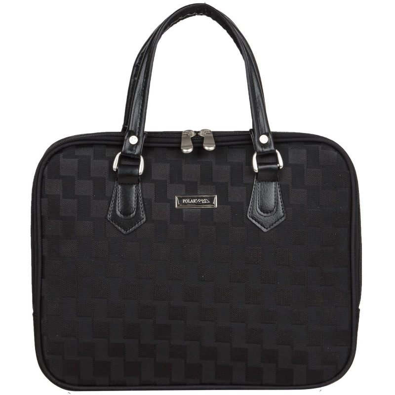 Сумка -папка деловая малая черная п7086