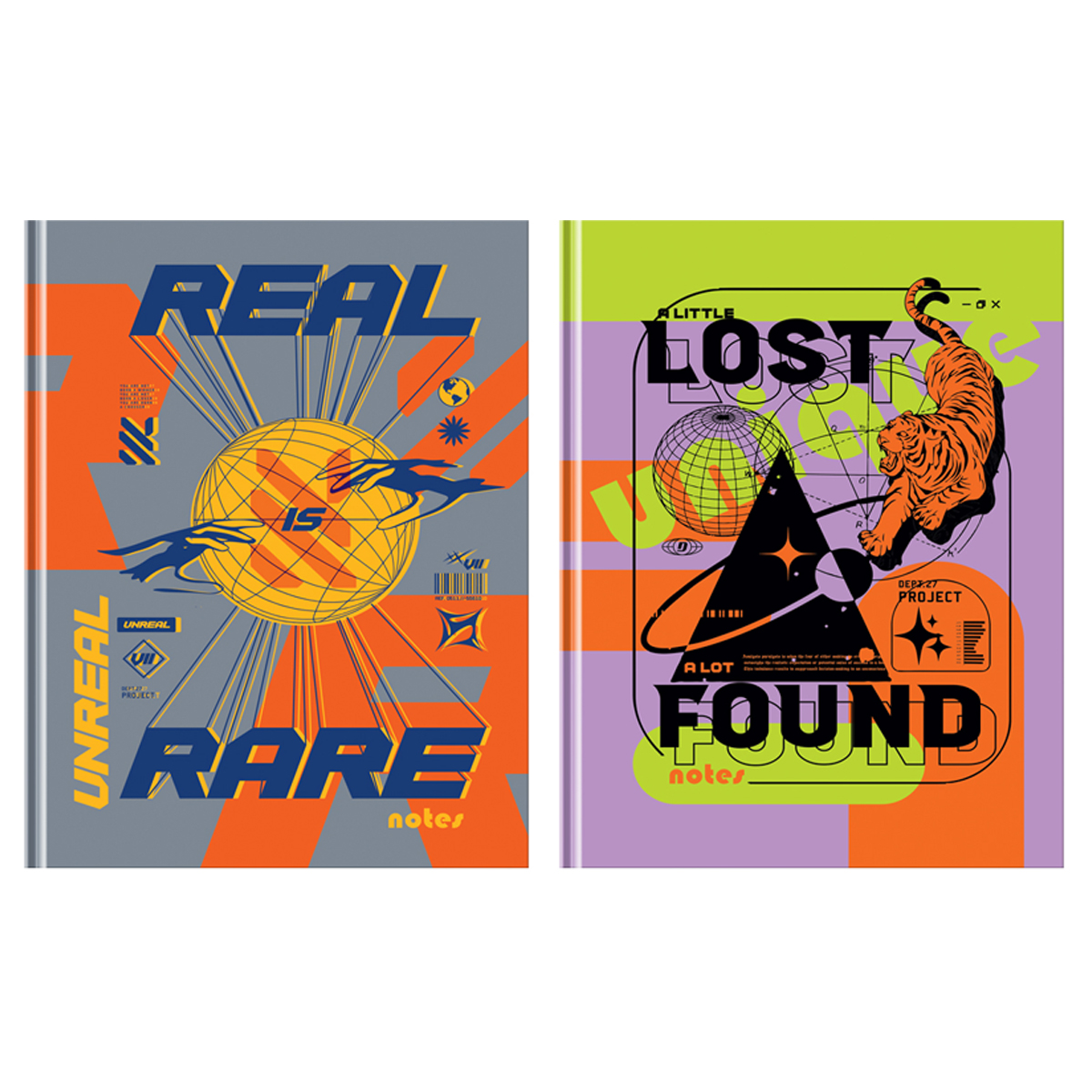 Бизнес-блокнот А5, 80л., BG "Anti-design", матовая ламинация, выборочный лак