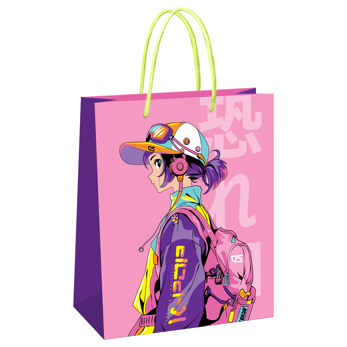 Пакет подарочный 26*32*12см MESHU "Stylish",  глянцевая ламинация